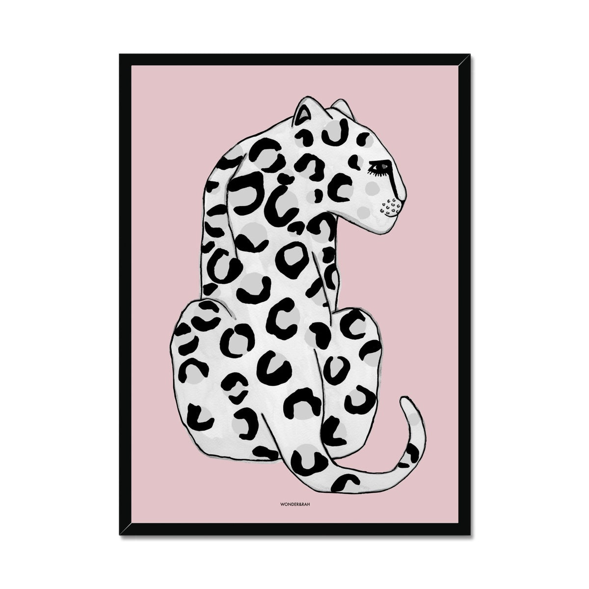 Pink Leopard — THE LONDON ILLUSTRATION FAIR