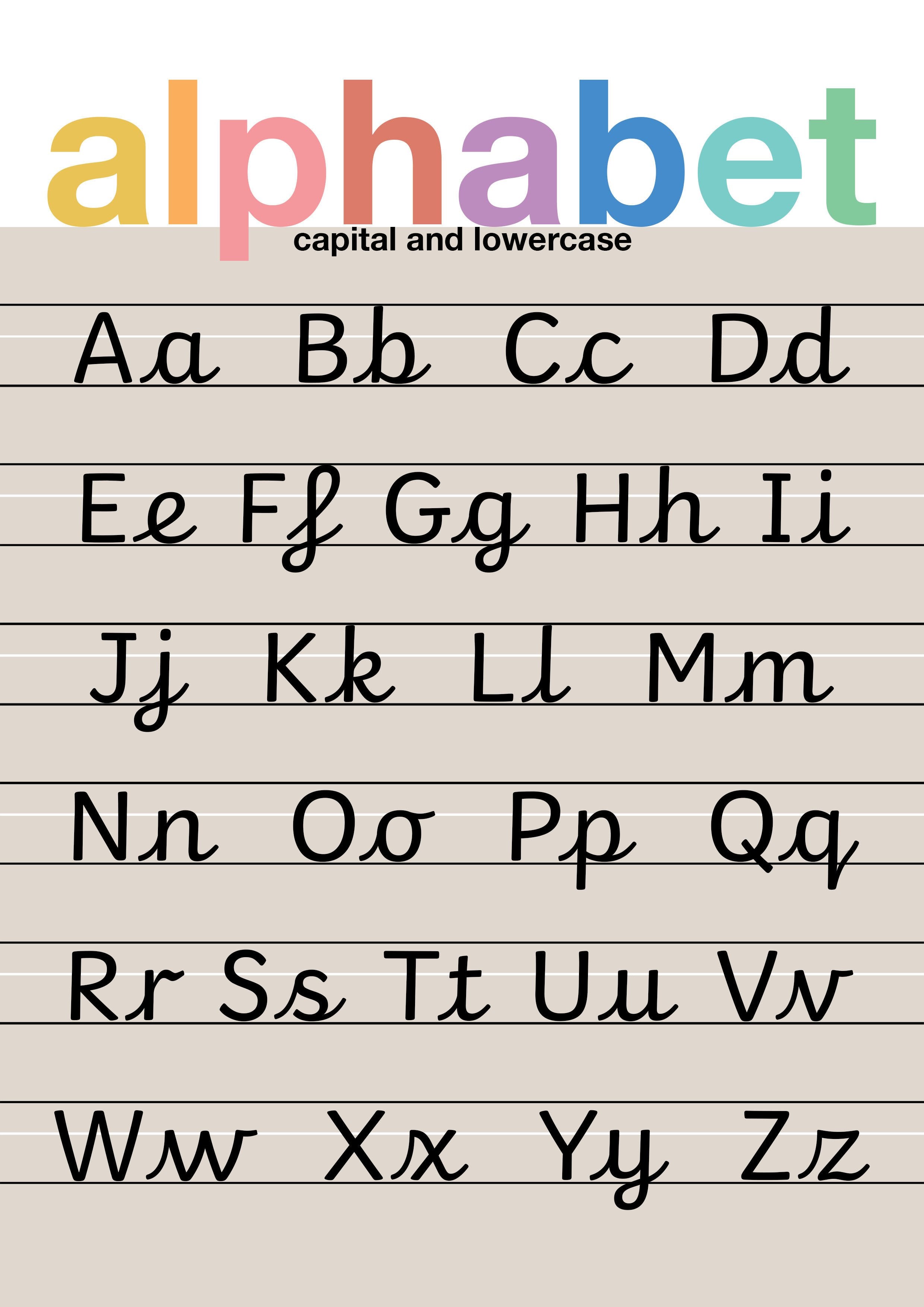 Cursive Letters